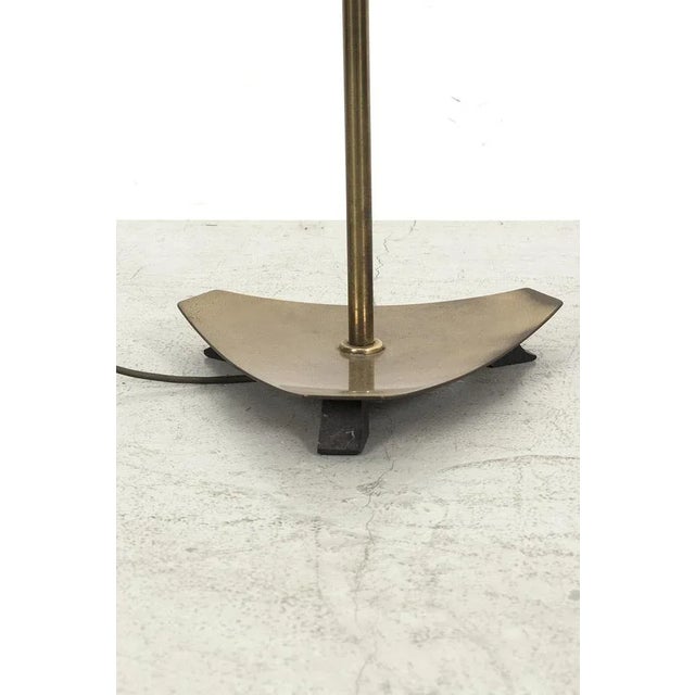 Vintage Brass Floor Lamp For Sale - Image 4 of 9