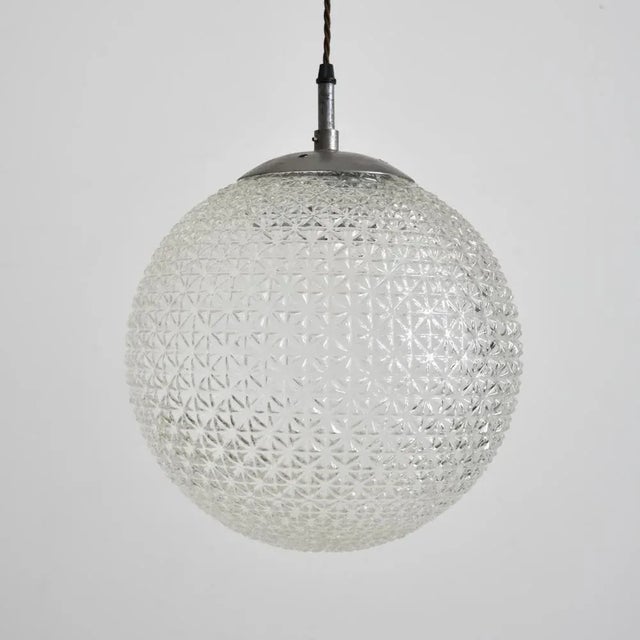 1950s Czechian Glass Pendant, 1950s For Sale - Image 5 of 5