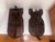 Brown Italian Wooden Shoemakers Items, 1950, Set of 2 For Sale - Image 8 of 8