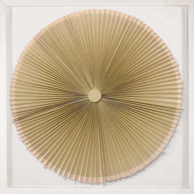 Contemporary Folded Dreams, Small, Set Of 2, Framed Artwork For Sale - Image 3 of 4