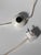 White Ceramic Shade Table Lamp, 1960s For Sale - Image 6 of 8