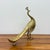 Vintage Polished Brass Peacock For Sale - Image 4 of 6