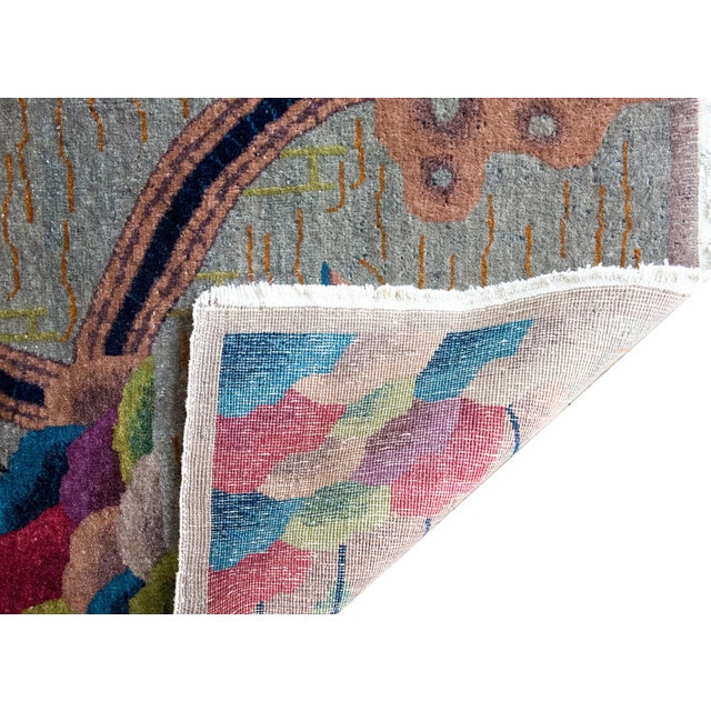 Early 20th Century Chinese Art Deco Rug For Sale - Image 15 of 16