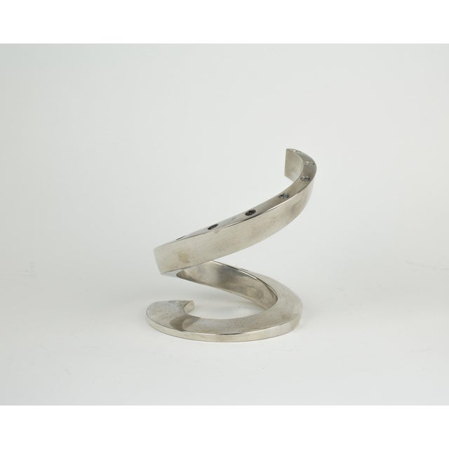 Dansk Silver Spiral Candle Holder Chairish