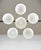 Vintage Chandelier in Glass and Metal, 1980s For Sale - Image 6 of 15