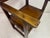 Vintage Spanish Walnut and Leather Armchair, 1950s For Sale - Image 13 of 16