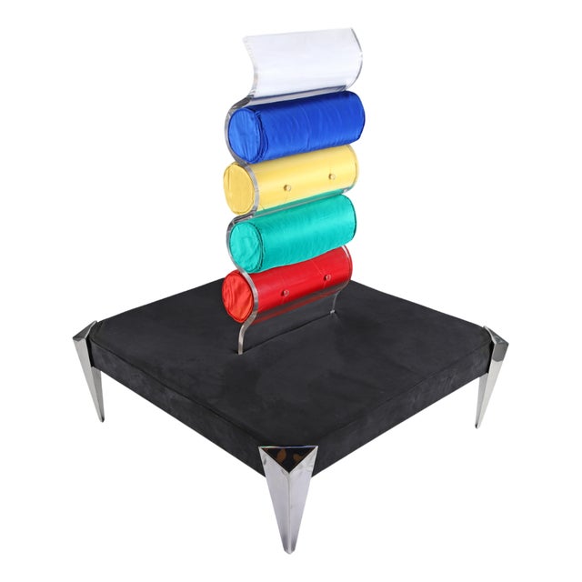 Postmodern Sculptural Armchair by Pierre Picoud, 1988 For Sale