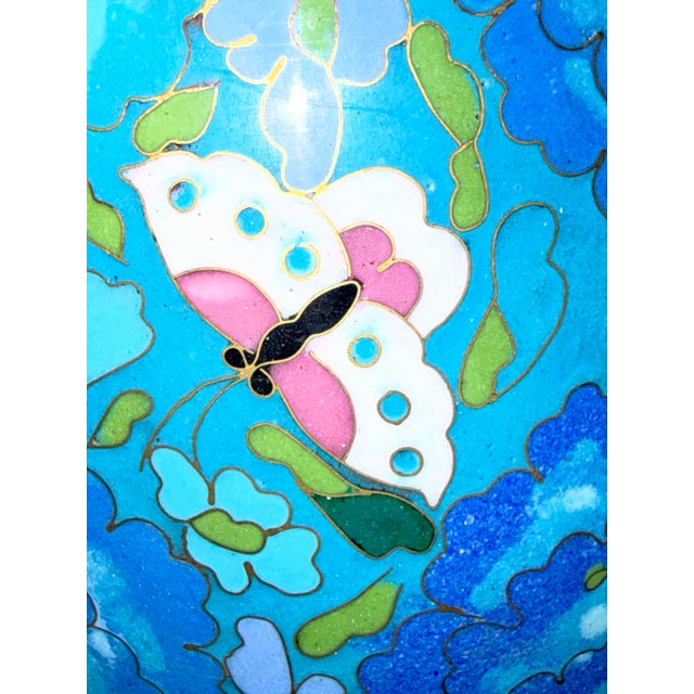 Cloisonné Egg With Stand For Sale - Image 4 of 11