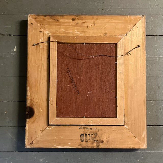 Mid-Century Modern 1950’s Vintage Mid Century Still Life Painting For Sale - Image 3 of 3