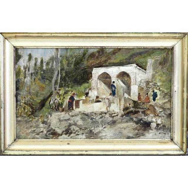 Circle of Martinus Rørbye Danish Golden Age Painting For Sale - Image 6 of 6