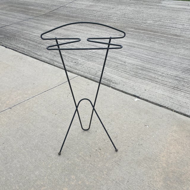 1970s Mid Century Modern Hairpin Valet For Sale - Image 5 of 10