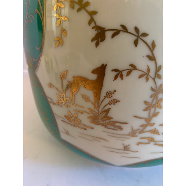 Early 20th Century Schwarzenhammer Germany Porcelain Urns Pots - a Pair For Sale - Image 5 of 8