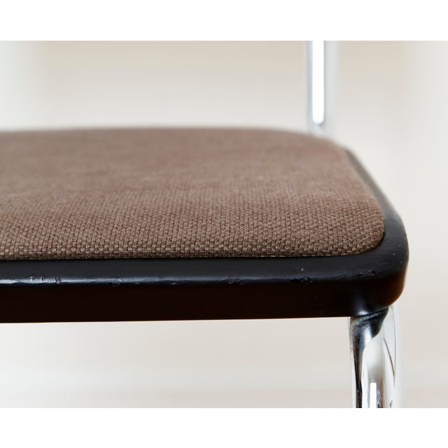 Bauhaus Set of Cantilever S32 Chairs by Marcel Breuer for Thonet, 1970s For Sale - Image 3 of 14
