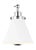 Inspired by various classic utility silhouettes - from factory lighting to barn sconces - capped by contrasting metal...