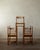 Mid-Century Modern Vintage Italian Rustic Modern Dining Chairs from Snaidero, 1970s, Set of 5 For Sale - Image 3 of 18