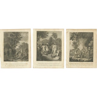 After Agostino Brunias, St. Vincent, 1818, Engravings, Set of 3 For Sale