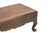 This Vintage Indian Teakwood Carved Bench is an elegant handcrafted seating piece constructed from solid teakwood,...