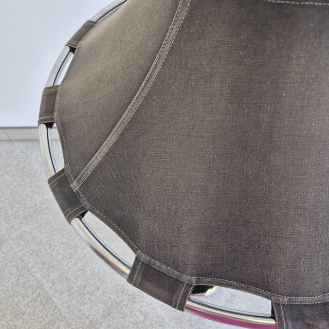 Chrome Floor Lamp by Anna Ehrner for Ateljé Lyktan, Sweden, 1980s For Sale - Image 3 of 12