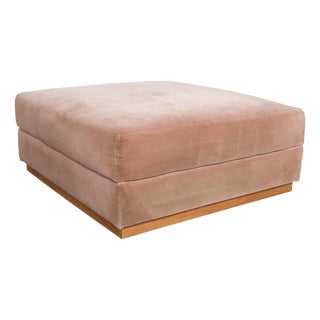 Sepia Fabric Stool in Rose with Manual Function and Storage Compartment from Bolia For Sale