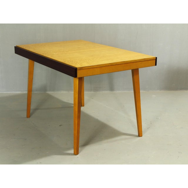 Mid-Century Modern Vintage Extendable Dining Table from Jitona, 1960s For Sale - Image 3 of 18