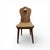 19c Belgian Antique Chairs With Coat of Arms From Chateau (Six Available) For Sale - Image 9 of 11