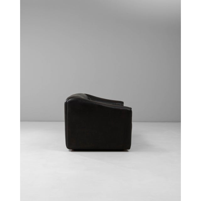 Mid 20th Century 1960s Swiss Leather Sofa Ds 47 By De Sede For Sale - Image 5 of 18