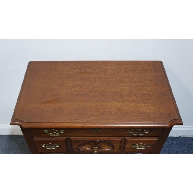 Wood Thomasville Furniture Collector's Cherry Traditional Style 32" Lowboy Chest 10131-720 For Sale - Image 7 of 12
