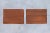 Mid-Century Modern Sculptural Walnut Nightstands / Side Tables, 1960s For Sale - Image 12 of 12