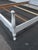 French Shabby Chic Painted White Carved Full Size Bed 6446 For Sale - Image 12 of 14