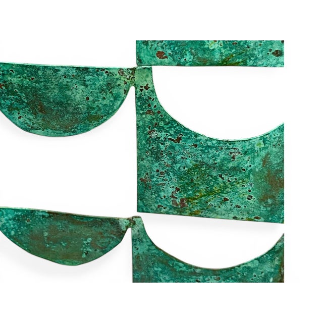 William Black, Abstract Sculpture, Late 1960s, Patinated Copper Alloy For Sale - Image 10 of 16