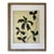 2026 "L'Aiuola Bruciata Series No. 6" Abstract Botanical Painting on Paper by Artist r.k. Red For Sale