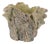 Faux Tree Stump Cement Planter Container 7.25"H For Sale