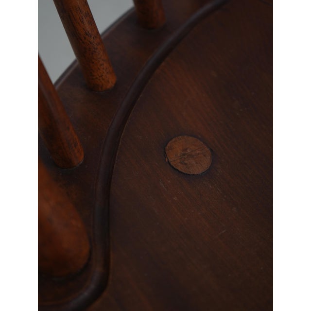 Set of 6 Bench Made Windsor Dining Room Chairs For Sale - Image 13 of 18