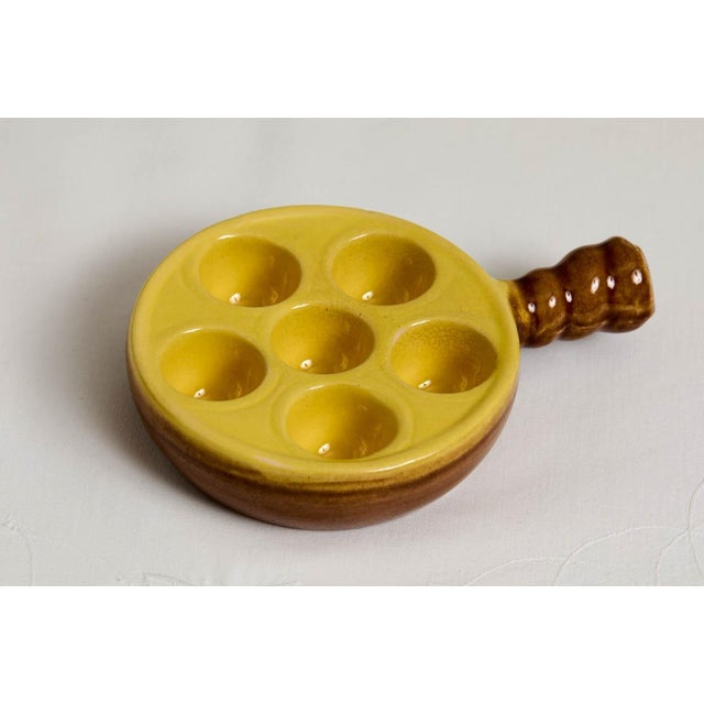 Set of 4 Vintage French Quail Egg or Escargot Holders For Sale - Image 4 of 7