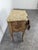 2000 - 2009 Louis XV Style Marquetry Bedside Table with Marble Top For Sale - Image 5 of 8