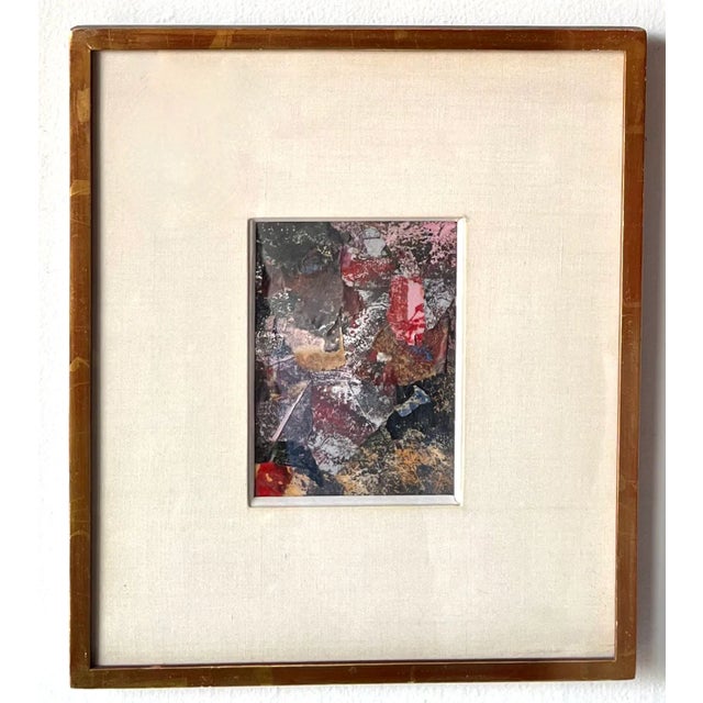 Ruby Red 1960's Custom Framed Collage-S. Black-Signed For Sale - Image 8 of 8