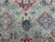 2000 - 2009 Blue-Gray Kazak Wool Tribal Area Rug, Natural Dye, 6'4" X 9'8" For Sale - Image 5 of 15