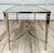 Metal Vintage Neoclassical Maison Jansen Style Mirrored & Polished Steel Coffee Table For Sale - Image 7 of 14