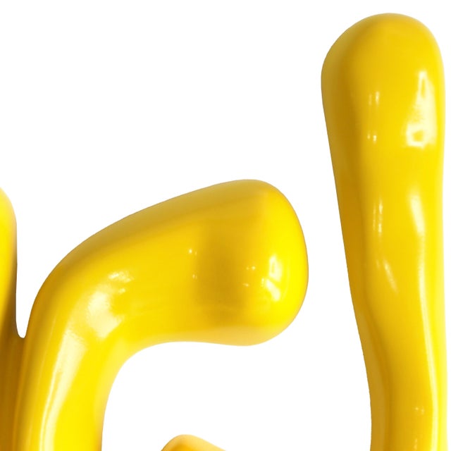 Omg 2 - Contemporary Pop Art Resin Text Wall Sculpture by Nayla Saroufim For Sale - Image 4 of 9