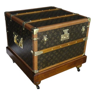Small Monogram Trunk from Louis Vuitton, 1920 For Sale