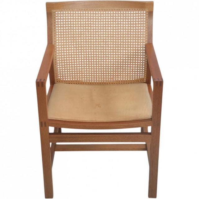 King Armchairs by Rud Thygsen, 1980s, Set of 6 For Sale - Image 12 of 18