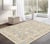 2020s Pasargad Home Oushak L. Blue Wool Area Rug- 8'11'' X 11'11'' For Sale - Image 5 of 5