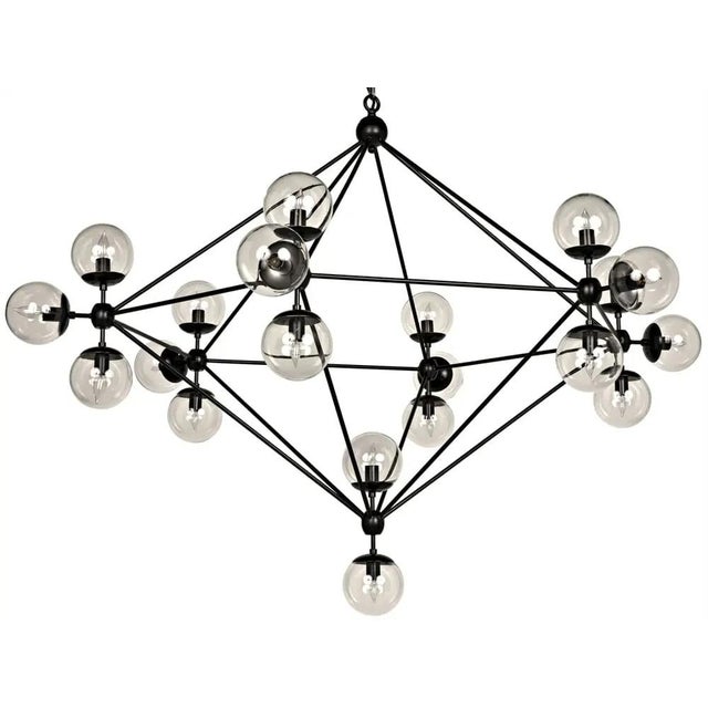 Add light, elegance, and a touch of whimsey to your world with these celestially inspired Pluto chandeliers. Twenty round...