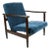 Blue Ocean GFM-142 Armchair attributed to Edmund Homa, 1970s For Sale