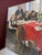 1960’s Social Realism Soviet Large Scale Painting For Sale - Image 4 of 10
