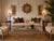 Elegant vintage Italian Hollywood Regency coffee table in the style of Maison Jansen, featuring a rectangular steel frame...