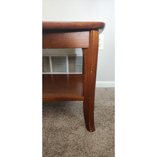 Pottery Barn Chloe Coffee Table With Shelf Chairish