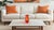13 3/4 In. Tall Vintage Bulbous Scalloped Rim Cased White Orange Art Glass Vase For Sale In New York - Image 6 of 15