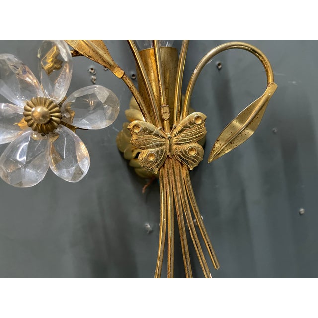 Blue Murano Glass Sconces, 1970s, Set of 2 For Sale - Image 7 of 13