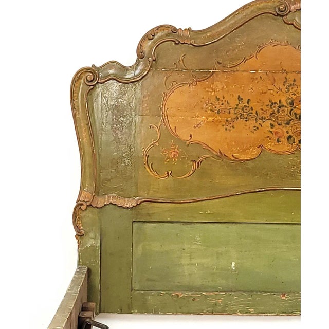 Green Venetian Full Size Daybed, Circa 1870 For Sale - Image 8 of 11